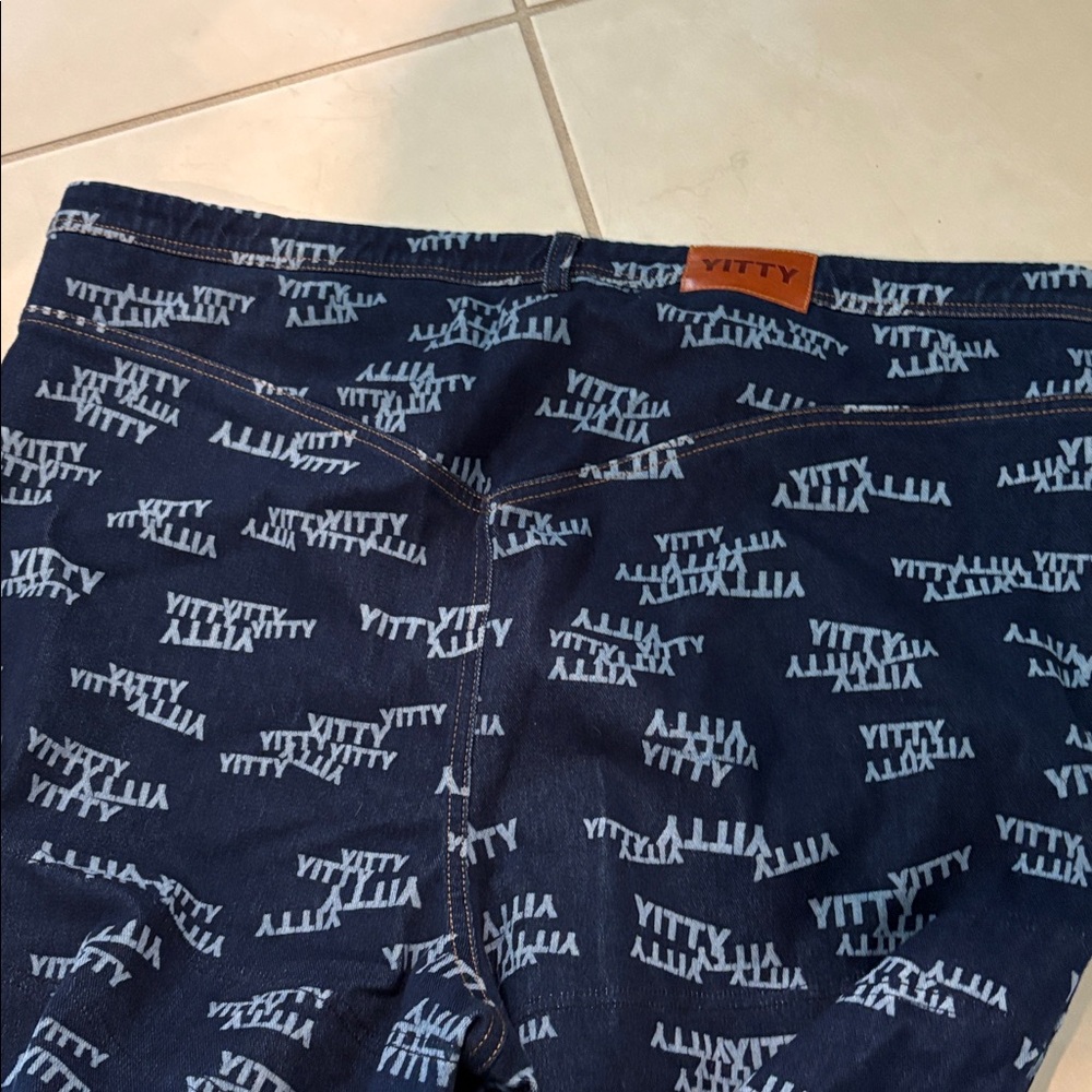 Yitty 5X denim leggings stretchy 1688 - Picture 6 of 6